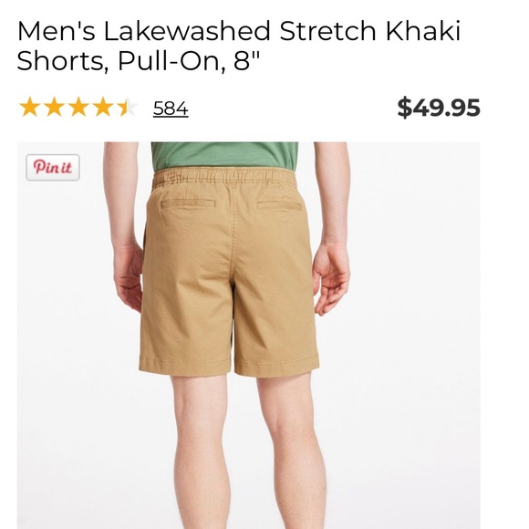 L.L. Bean  lakewash shorts 🍀HP - Picture 5 of 6